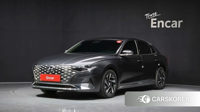 Hyundai The New Grandeur IG Hybrid 2019 Серый из Кореи