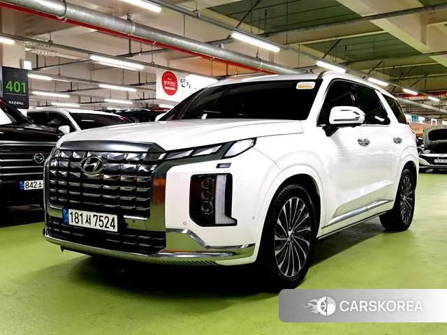 Hyundai The New Palisade 2023 Белый из Кореи