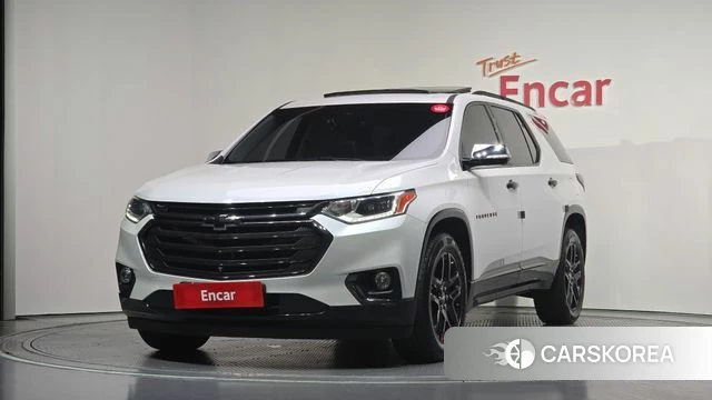 Chevrolet (GM Daewoo) Traverse 2021 Белый из Кореи