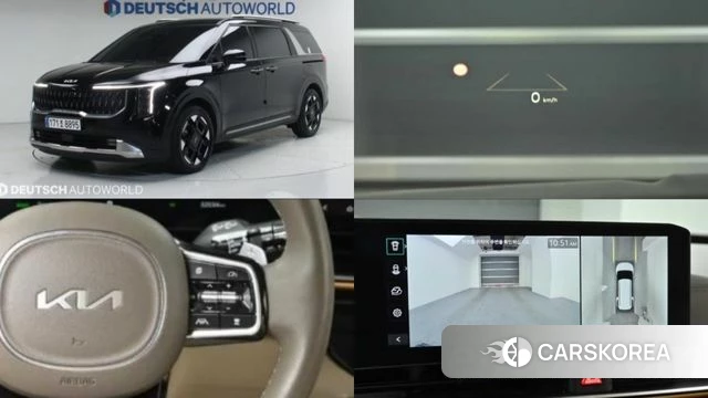 Kia The New Carnival 4th Generation 2024 Черный из Кореи