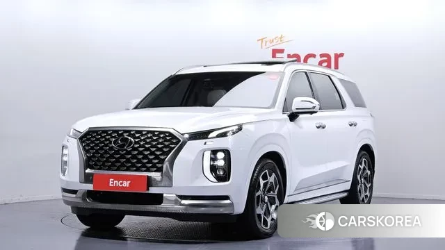 Hyundai Palisade 2022 Белый из Кореи