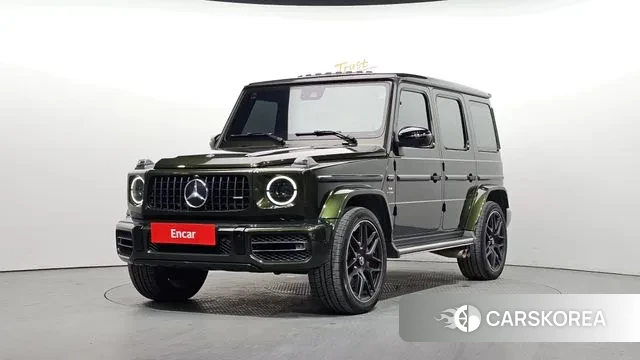 Mercedes-Benz G-Class W463b 2021 Темно-зеленый из Кореи