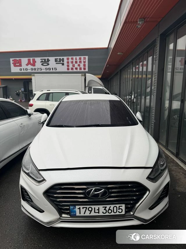Hyundai Sonata New Rise 2018 Белый из Кореи