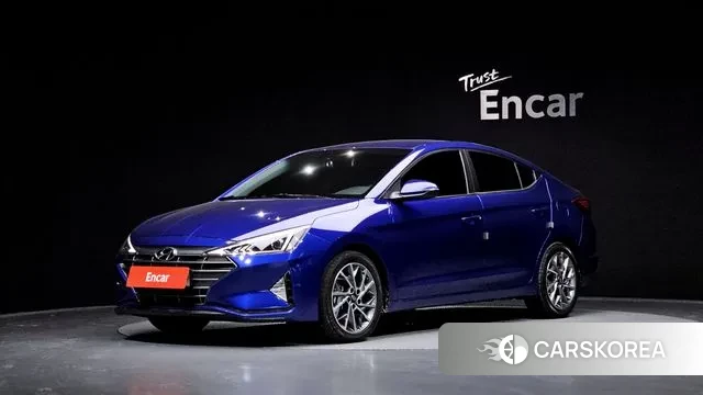 Hyundai The New Avante AD 2019 Синий из Кореи
