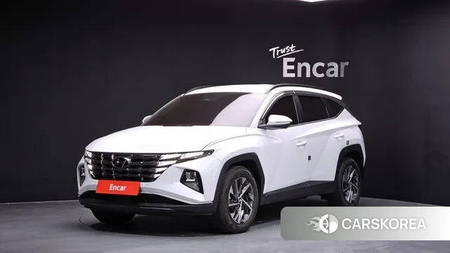 Hyundai Tucson (NX4) 2021 Белый из Кореи