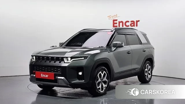 Ssangyong Torres 2024 Зеленый из Кореи