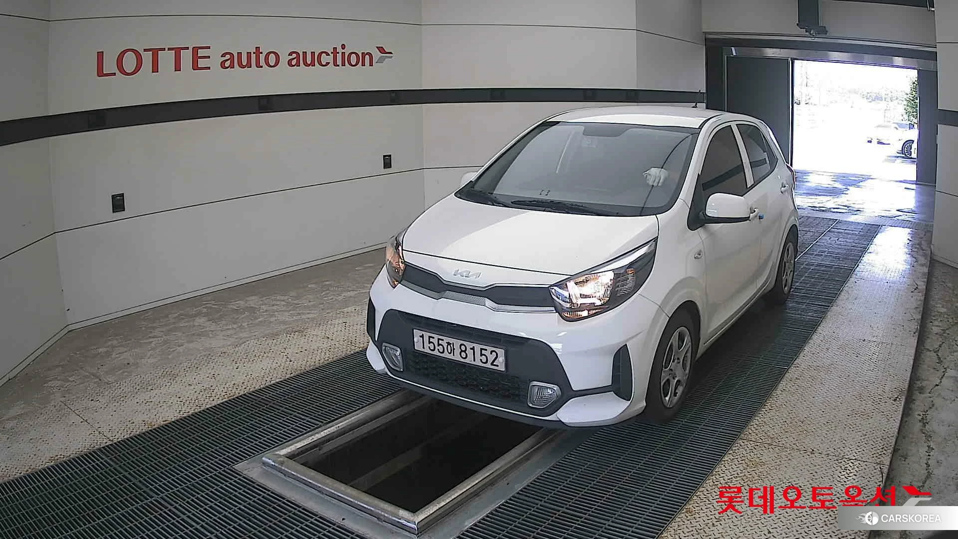 Kia Morning 2022 Clear White из Кореи