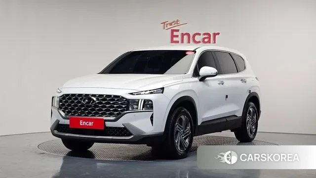 Hyundai The New Santa Fe 2023 Белый из Кореи