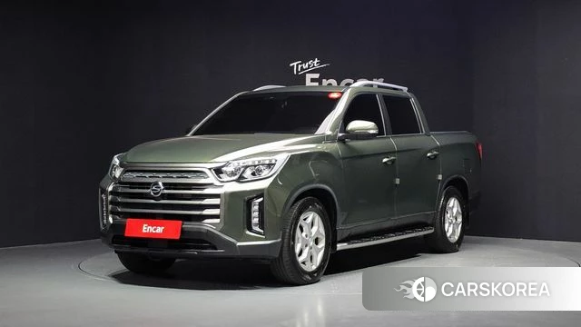 Ssangyong The New Rexton Sport 2021 Темно-зеленый из Кореи