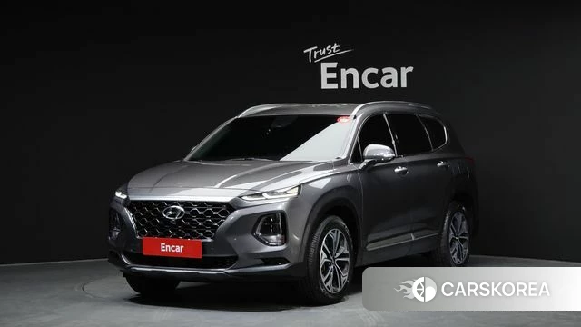 Hyundai Santa Fe TM 2019 Серый из Кореи