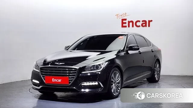 Genesis G80 2018 Черный из Кореи