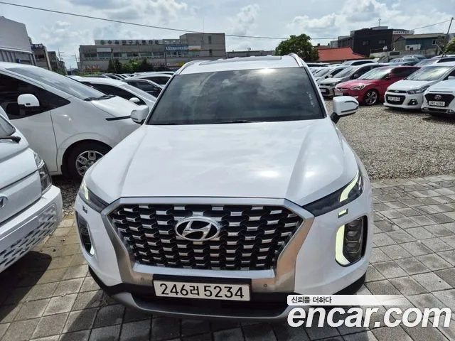 Hyundai Palisade 2021 Белый из Кореи