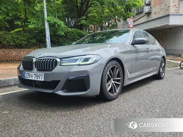 BMW 5 Series (G30) 2022 Серый из Кореи