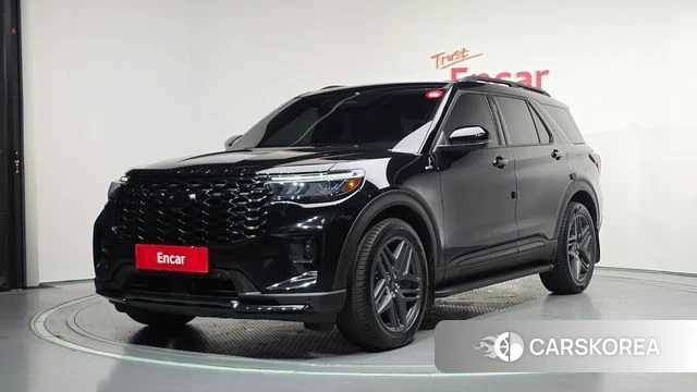 Ford Explorer 6th Generation 2025 Черный из Кореи