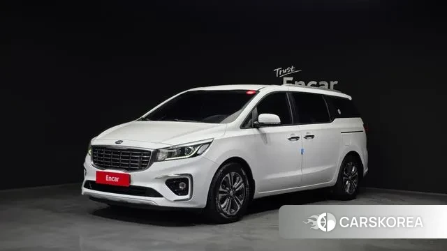 Kia The New Carnival 2018 Белый из Кореи