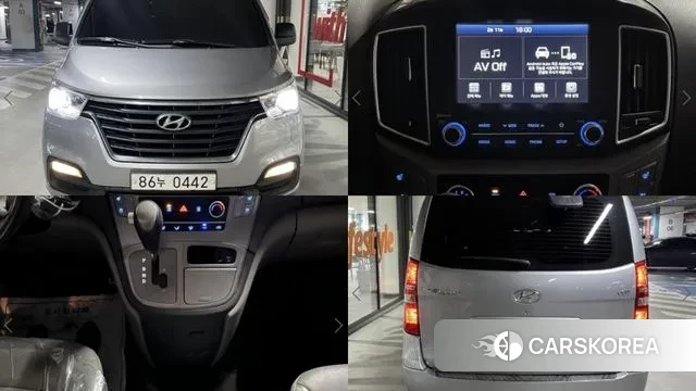 Hyundai The New Grand Starex 2021 Серебряный из Кореи