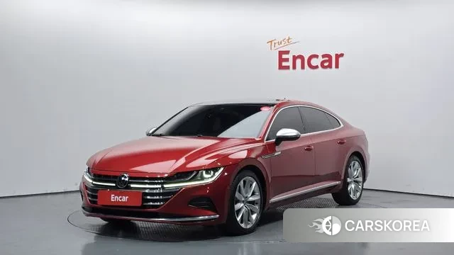 Volkswagen Arteon 2023 Красный из Кореи
