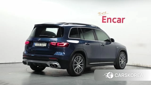 Mercedes-Benz GLB-Class X247 2022 Синий из Кореи