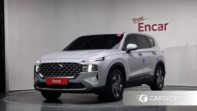 Hyundai The New Santa Fe 2021 Белый из Кореи