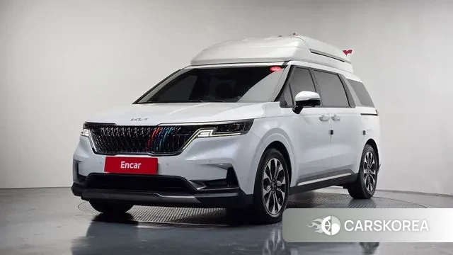 Kia Carnival 4th generation 2023 Белый из Кореи