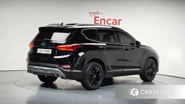 Hyundai Santa Fe TM 2018 Черный из Кореи