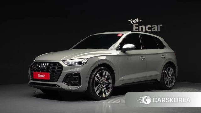 Audi SQ5 (FY) 2021 Серебристо-серый из Кореи