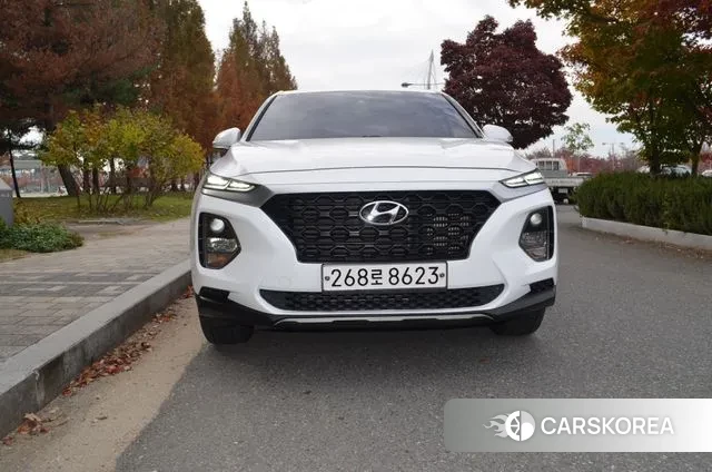 Hyundai Santa Fe TM 2018 Белый из Кореи