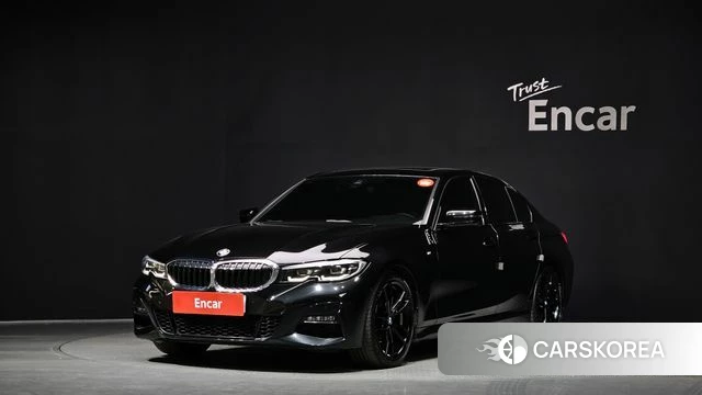 BMW 3 Series (G20) 2021 Черный из Кореи