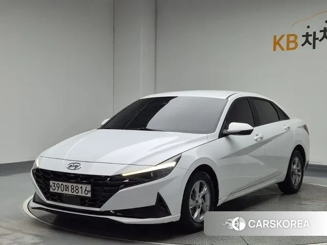 Hyundai Avante (CN7) 2020 Белый из Кореи