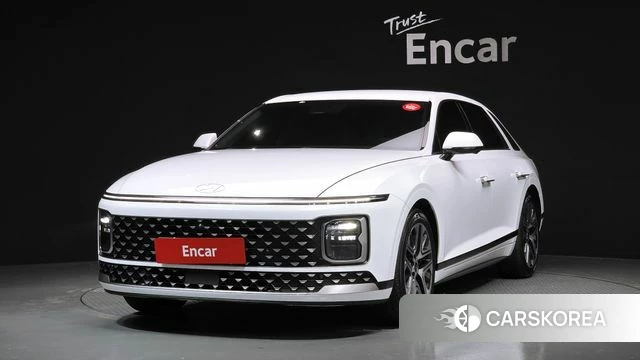 Hyundai Grandeur Hybrid (GN7) 2024 Белый из Кореи