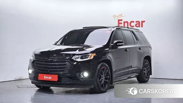 Chevrolet (GM Daewoo) Traverse 2020 Черный из Кореи