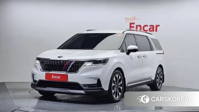 Kia Carnival 4th generation 2021 Белый из Кореи