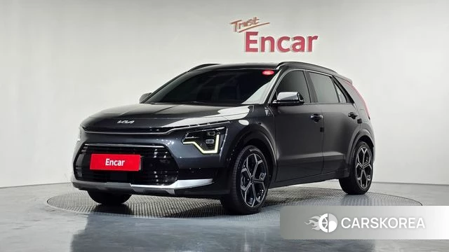Kia Di Ol Nu Niro 2022 Серый из Кореи