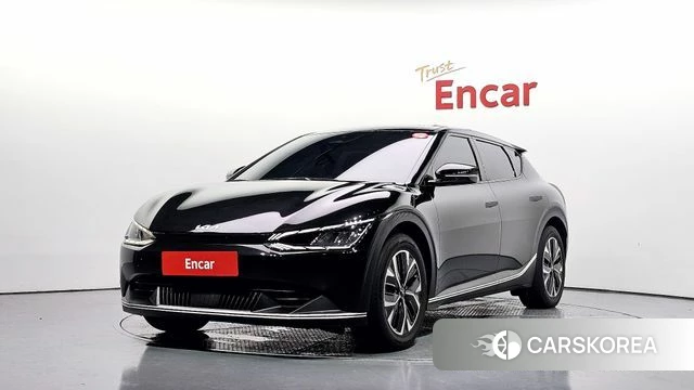 Kia EV6 2022 Черный из Кореи