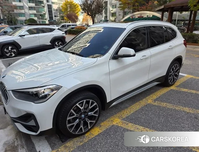 BMW X1 (F48) 2022 Белый из Кореи