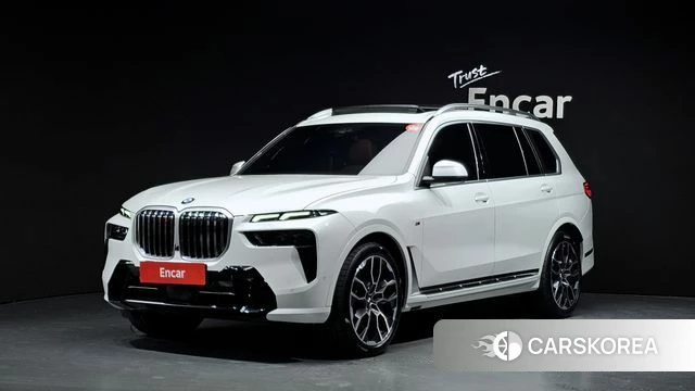 BMW X7 (G07) 2024 Белый из Кореи