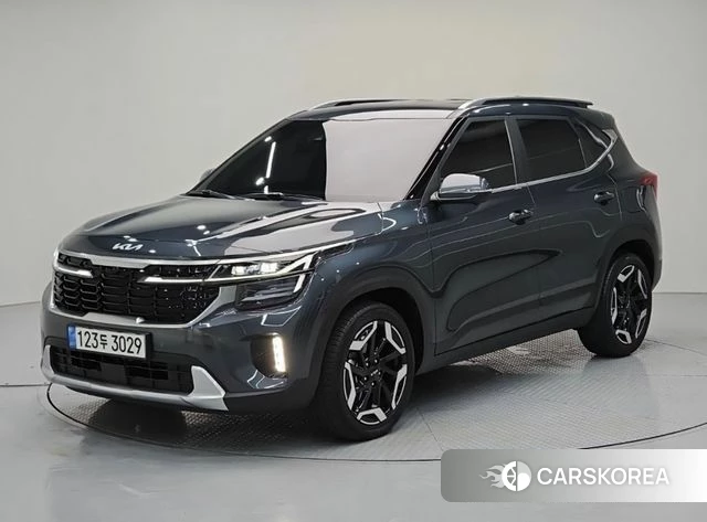 Kia The New Seltos 2022 Серый из Кореи