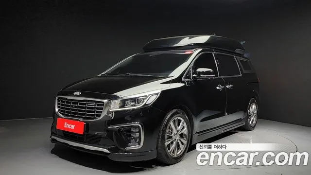 Kia The New Carnival 2019 Черный из Кореи