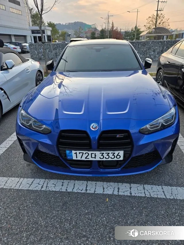 BMW M3 (G80) 2021 Синий из Кореи