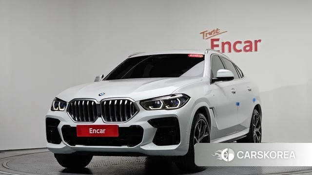 BMW X6 (G06) 2022 Белый из Кореи