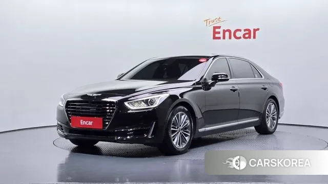 Genesis EQ900 2018 Черный из Кореи
