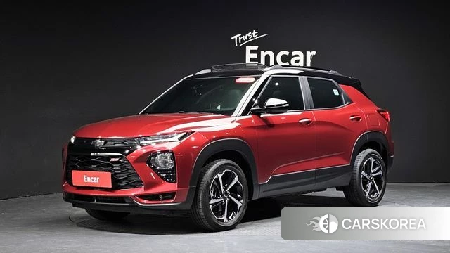 Chevrolet (GM Daewoo) Trailblazer 2022 Красный из Кореи