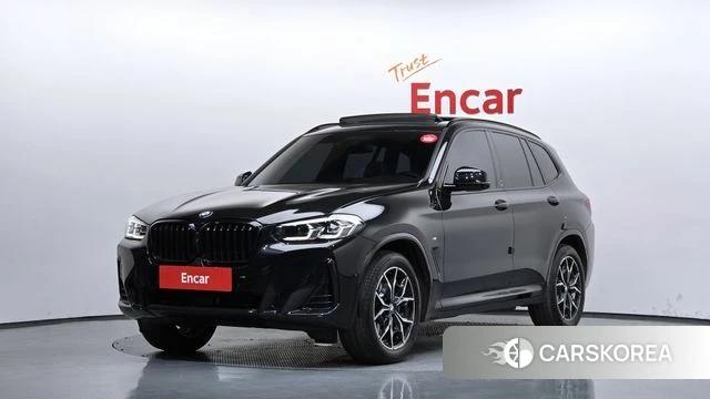 BMW X3 (G01) 2023 Черный из Кореи