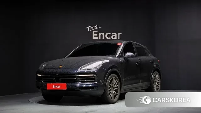 Porsche Cayenne (PO536) 2023 Синий из Кореи