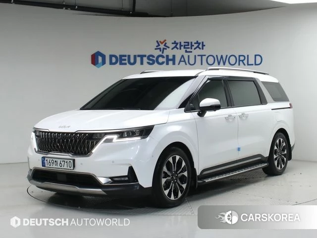 Kia Carnival 4th generation 2022 Белый из Кореи