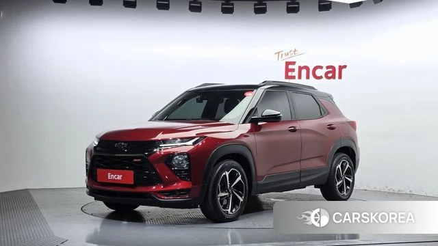 Chevrolet (GM Daewoo) Trailblazer 2022 Красный из Кореи