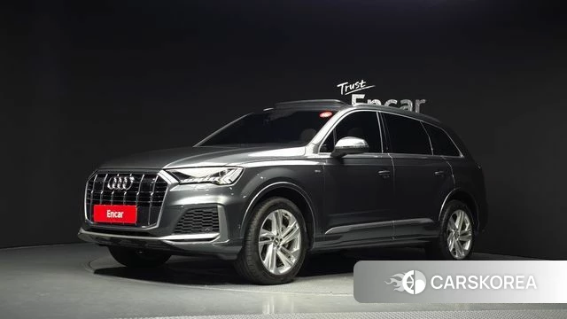 Audi Q7 (4M) 2021 Серый из Кореи
