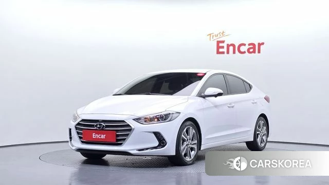 Hyundai Avante AD 2018 Белый из Кореи