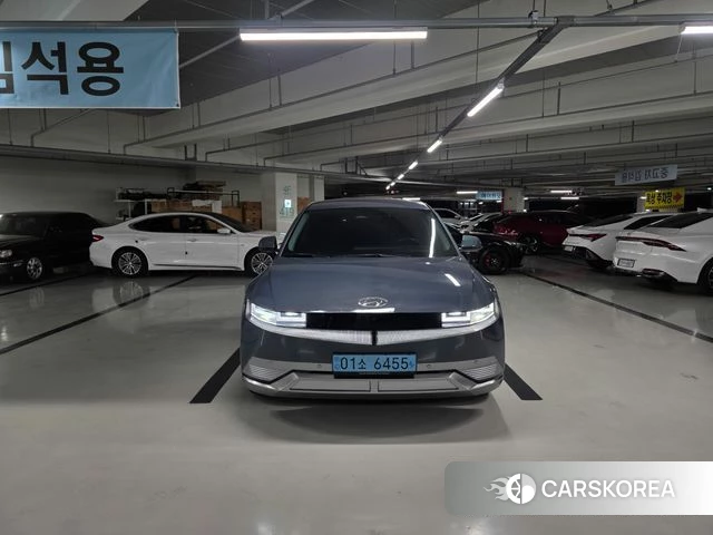 Hyundai Ionic 5 2022 Темно-зеленый из Кореи