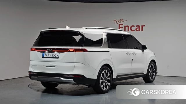 Kia Carnival 4th generation 2021 Белый из Кореи
